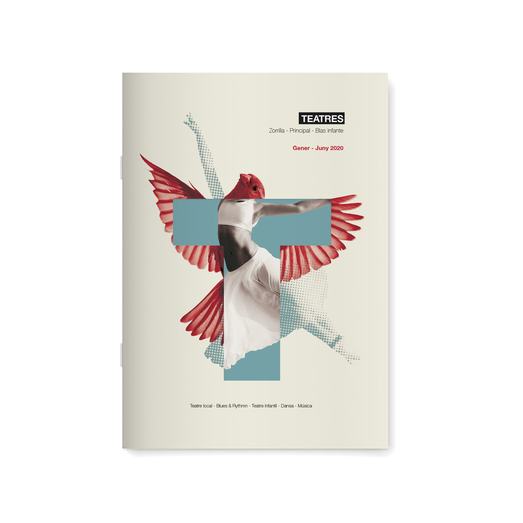 Portada programa teatral gener / juny 2020