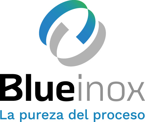 Marca gràfica de Blueinox amb claim